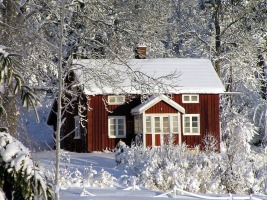 Vintersemester i Sverige - Fjällstugor vid Sveriges skidanläggningar